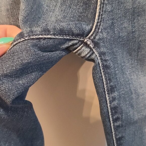 Mother The Swooner Ankle Fray Jeans Size 25 In Weekend Warrior, Distressed - Picture 4 of 16